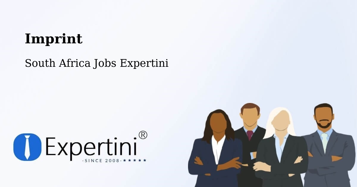 Imprint – Vereeniging - South Africa Jobs Expertini