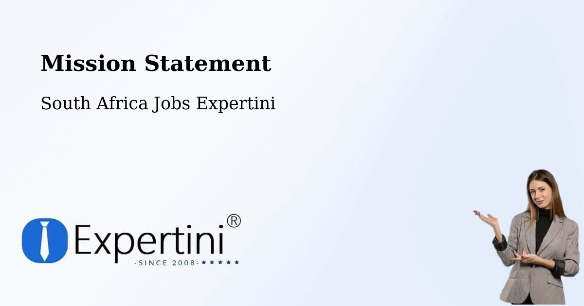 Corporate Mission – Vereeniging - South Africa Jobs Expertini